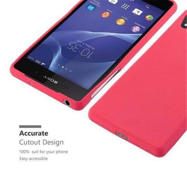 Sony Xperia Z2 Skal Fodral Mobilskydd av flexibelt TPU-silikon