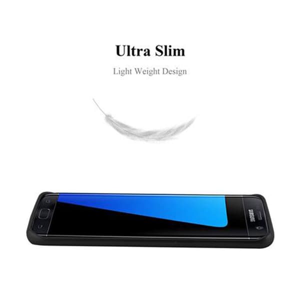 Deksel til Samsung Galaxy S7 EDGE Beskyttelsesdeksel laget av fleksibelt TPU-silikon