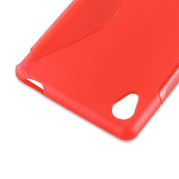 Sony Xperia M4 AQUA Skal Fodral Skal Mobilskydd av flexibelt TPU-silikon Case Cover