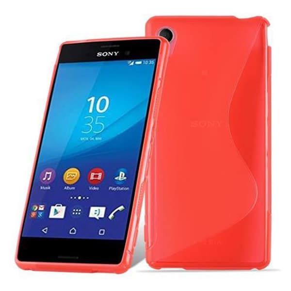Sony Xperia M4 AQUA Skal Fodral Skal Mobilskydd av flexibelt TPU-silikon Case Cover