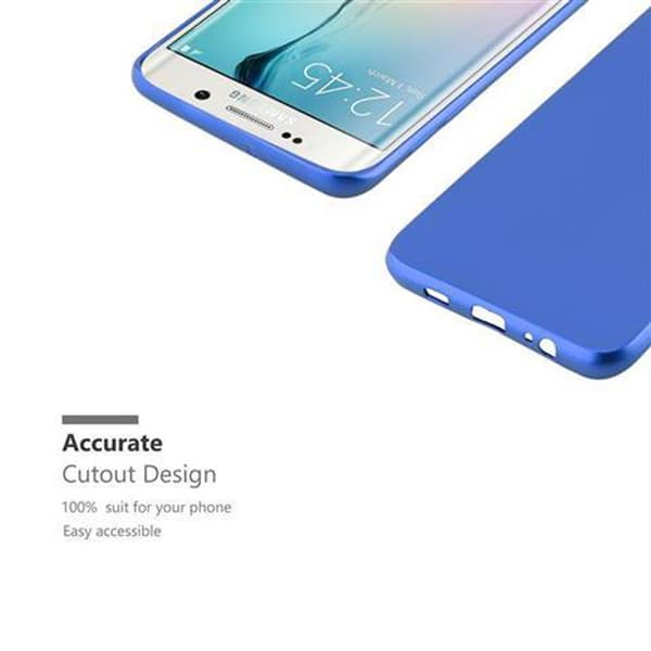Samsung Galaxy S6 EDGE Skal Fodral Mobilskydd av flexibelt TPU-silikon
