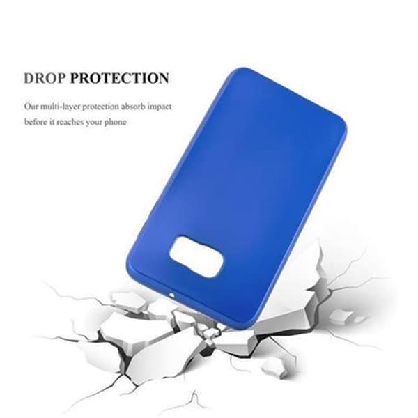 Samsung Galaxy S6 EDGE Skal Fodral Mobilskydd av flexibelt TPU-silikon