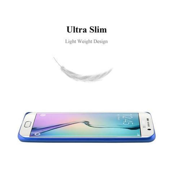 Samsung Galaxy S6 EDGE Skal Fodral Mobilskydd av flexibelt TPU-silikon