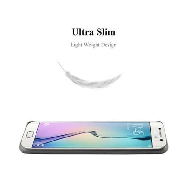 Samsung Galaxy S6 EDGE Skal Fodral Mobilskydd av flexibelt TPU-silikon