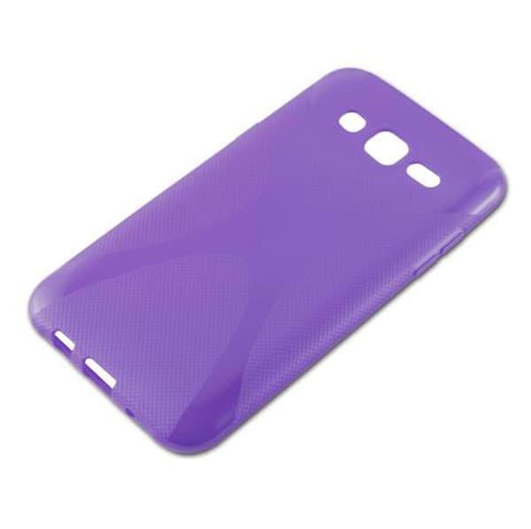 Samsung Galaxy J5 2015 Suojakuori Suojakotelo joustavasta TPU-silikonista X-Line-muotoilussa