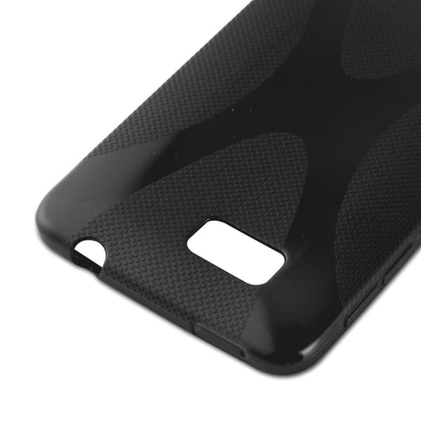 HTC ONE SU Suojakuori Suojakotelo joustavasta TPU-silikonista X-Line-muotoilussa