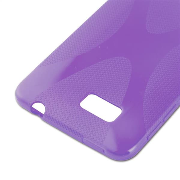 HTC ONE SU Suojakuori Suojakotelo joustavasta TPU-silikonista X-Line-muotoilussa