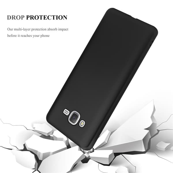 Samsung Galaxy J7 2015 Suojakuori Kotelo valmistettu joustavasta TPU-silikonista