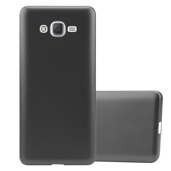 Samsung Galaxy J7 2015 Suojakuori Kotelo valmistettu joustavasta TPU-silikonista METALLIN HARMAA