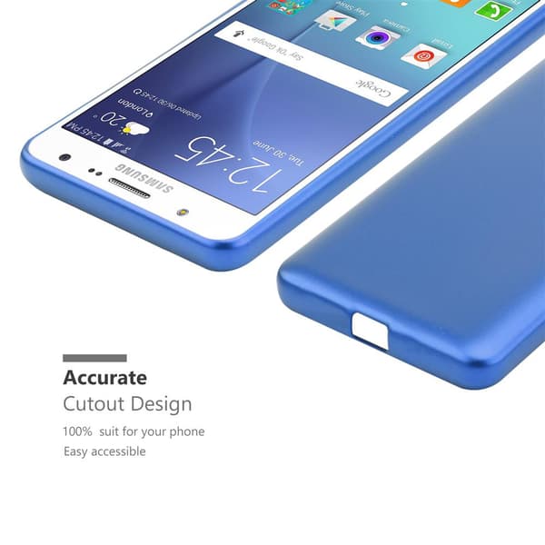 Samsung Galaxy J7 2015 Suojakuori Kotelo valmistettu joustavasta TPU-silikonista