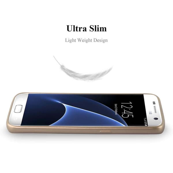 Samsung Galaxy S7 Skal Fodral Mobilskydd av flexibelt TPU-silikon