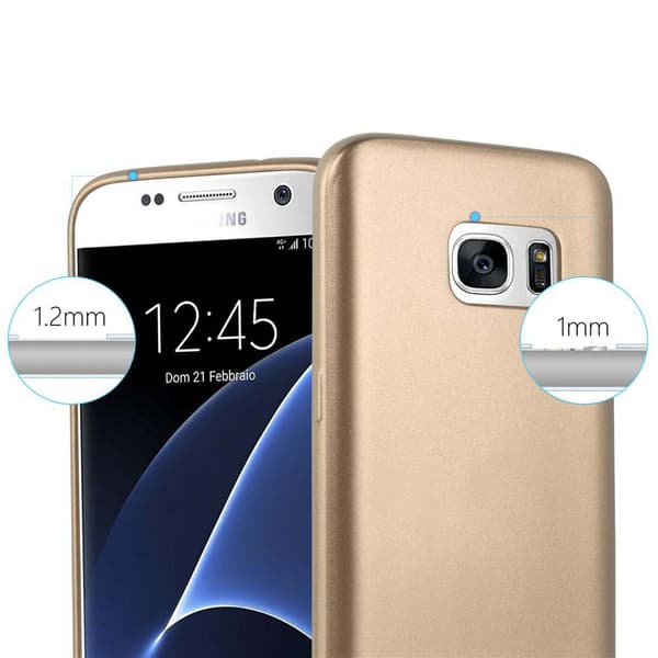 Samsung Galaxy S7 Skal Fodral Mobilskydd av flexibelt TPU-silikon