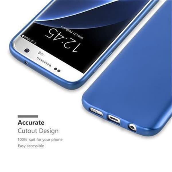Samsung Galaxy S7 Skal Fodral Mobilskydd av flexibelt TPU-silikon