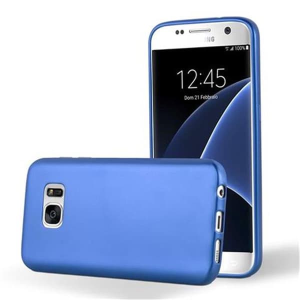 Deksel til Samsung Galaxy S7 Beskyttelsesdeksel laget av fleksibelt TPU-silikon