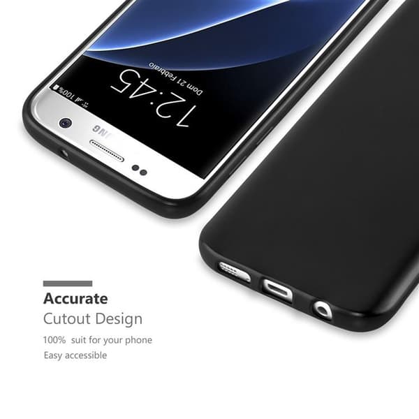 Samsung Galaxy S7 Skal Fodral Mobilskydd av flexibelt TPU-silikon