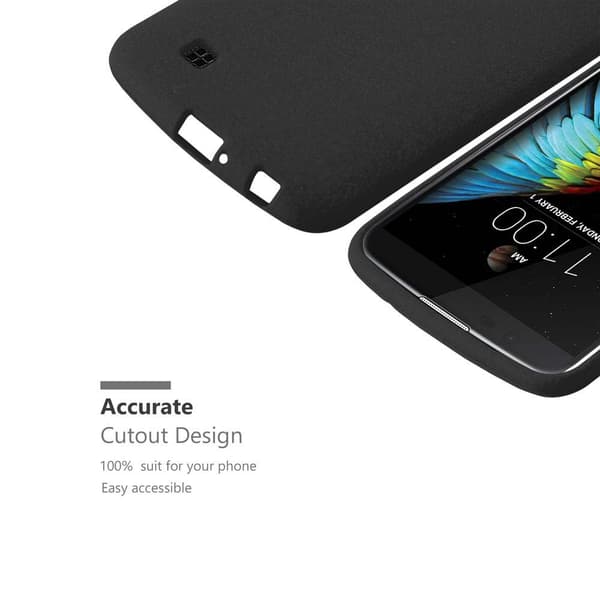 LG K10 2016 Skal Fodral Mobilskydd av flexibelt TPU-silikon