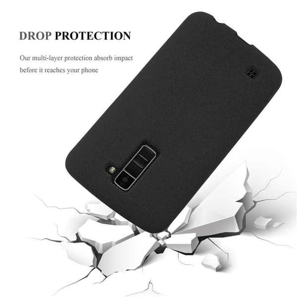LG K10 2016 Skal Fodral Mobilskydd av flexibelt TPU-silikon