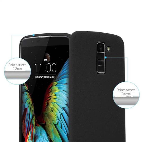 LG K10 2016 Skal Fodral Mobilskydd av flexibelt TPU-silikon