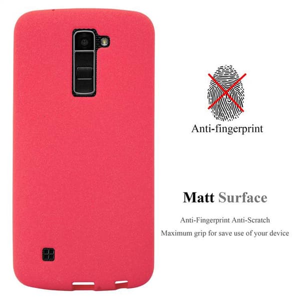 LG K10 2016 Skal Fodral Mobilskydd av flexibelt TPU-silikon