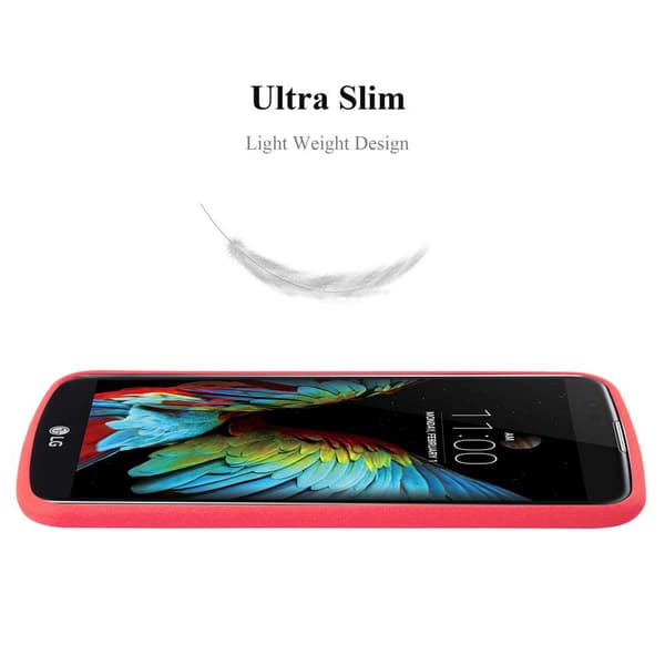 LG K10 2016 Skal Fodral Mobilskydd av flexibelt TPU-silikon