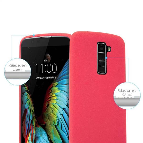 LG K10 2016 Skal Fodral Mobilskydd av flexibelt TPU-silikon
