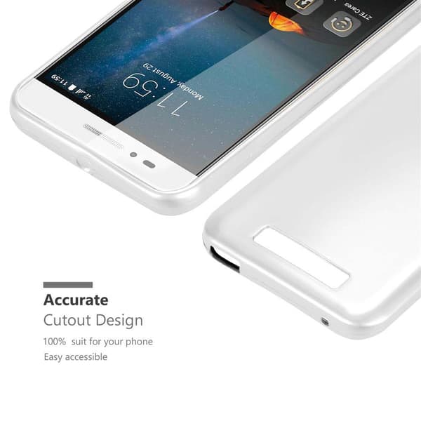 ZTE Blade A612 Skal Fodral Mobilskydd av flexibelt TPU-silikon