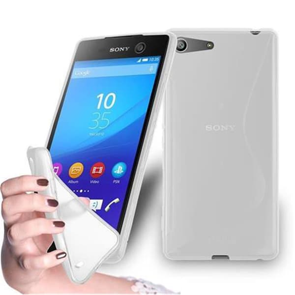 Sony Xperia M5 Suojakuori Suojakotelo joustavasta TPU-silikonista S-Line-muotoilussa