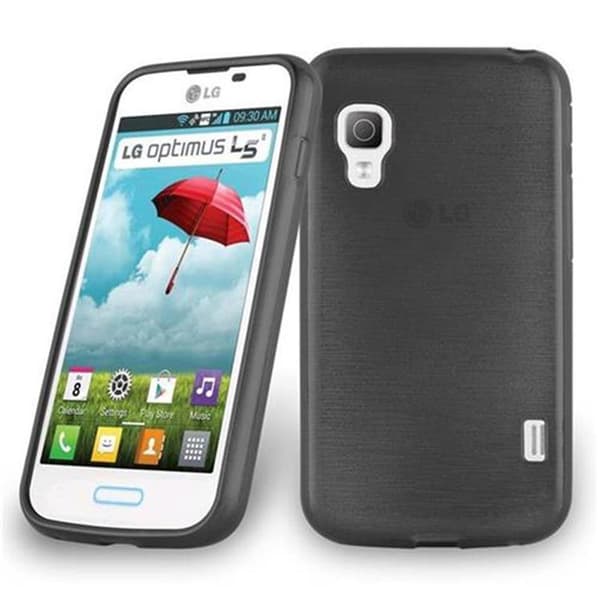 LG L5 II (2. SIM) Skal Fodral Case Cover Skyddsfodral Fodral Mobilskydd av flexibelt TPU-silikon