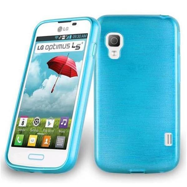 LG L5 II (2. SIM) Skal Fodral Case Cover Skyddsfodral Fodral Mobilskydd av flexibelt TPU-silikon
