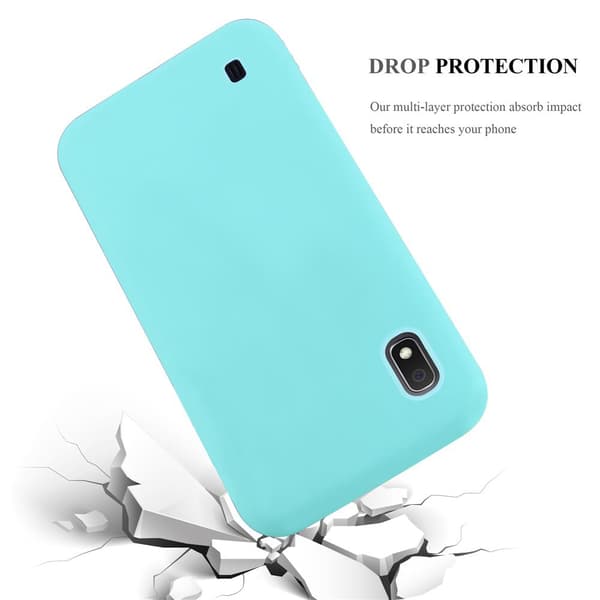Samsung Galaxy A10 / M10 Skal Fodral Case Cover Mobilskydd av flexibelt TPU-silikon