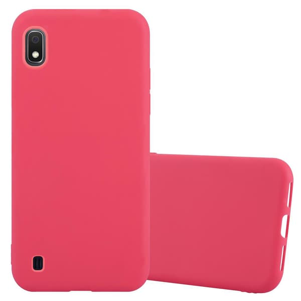 Deksel til Samsung Galaxy A10 / M10 Silikondeksel CANDY RØDT