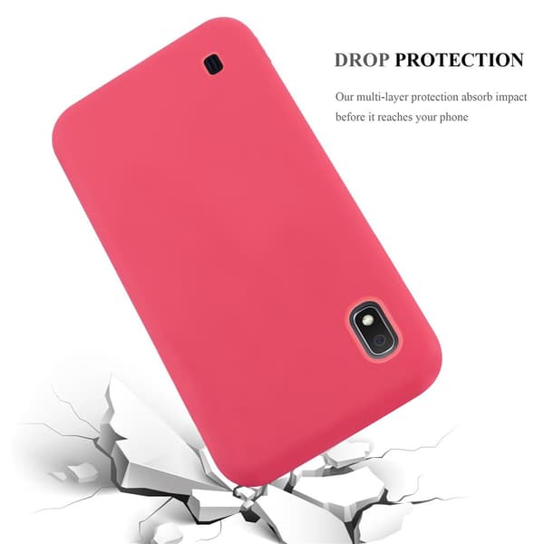 Samsung Galaxy A10 / M10 Skal Fodral Case Cover Mobilskydd av flexibelt TPU-silikon