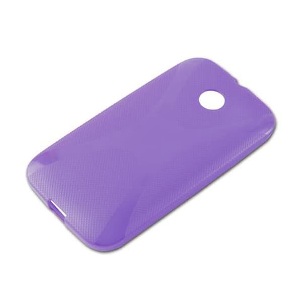 Deksel til Motorola MOTO E Cover av fleksibelt TPU-silikon i X-Line-design