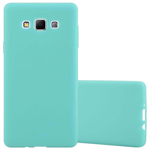 Samsung Galaxy A7 2015 Suojakuori Suojakotelo CANDY SININEN