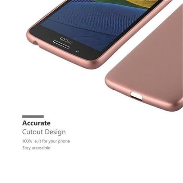 Motorola MOTO G5 Suojakuori Kotelo valmistettu joustavasta TPU-silikonista