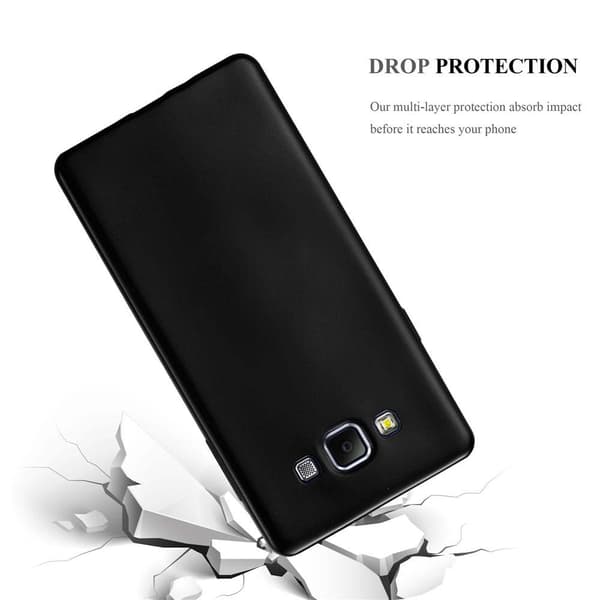 Deksel til Samsung Galaxy A7 2015 Beskyttelsesdeksel laget av fleksibelt TPU-silikon
