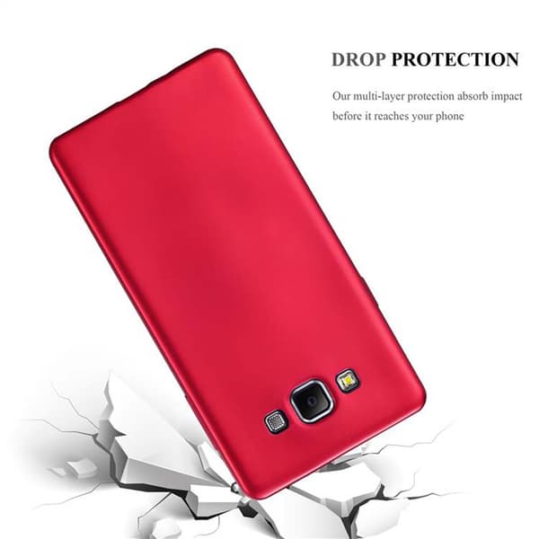 Deksel til Samsung Galaxy A7 2015 Beskyttelsesdeksel laget av fleksibelt TPU-silikon