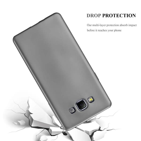 Deksel til Samsung Galaxy A7 2015 Beskyttelsesdeksel laget av fleksibelt TPU-silikon