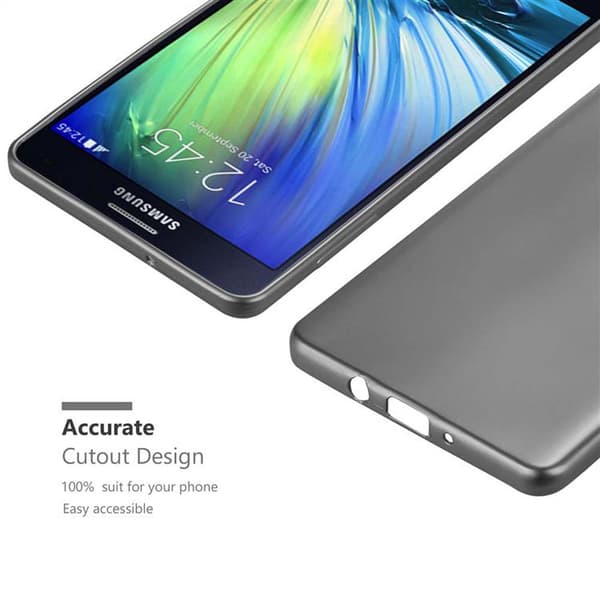 Deksel til Samsung Galaxy A7 2015 Beskyttelsesdeksel laget av fleksibelt TPU-silikon