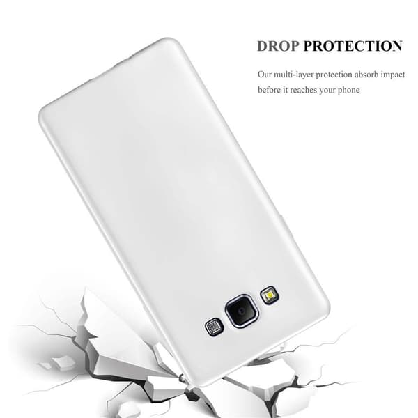 Deksel til Samsung Galaxy A7 2015 Beskyttelsesdeksel laget av fleksibelt TPU-silikon