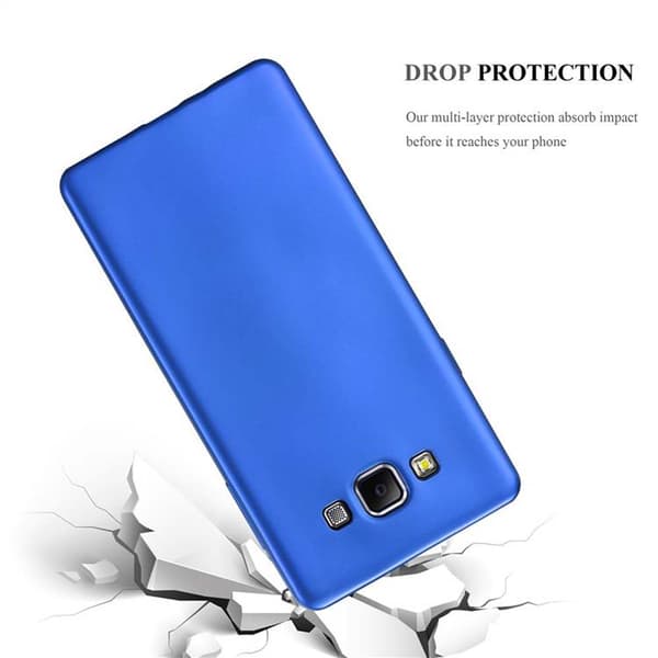 Deksel til Samsung Galaxy A7 2015 Beskyttelsesdeksel laget av fleksibelt TPU-silikon