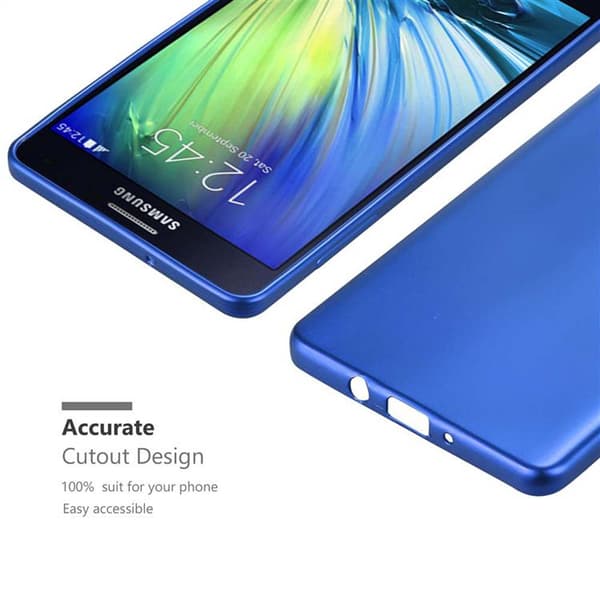 Deksel til Samsung Galaxy A7 2015 Beskyttelsesdeksel laget av fleksibelt TPU-silikon
