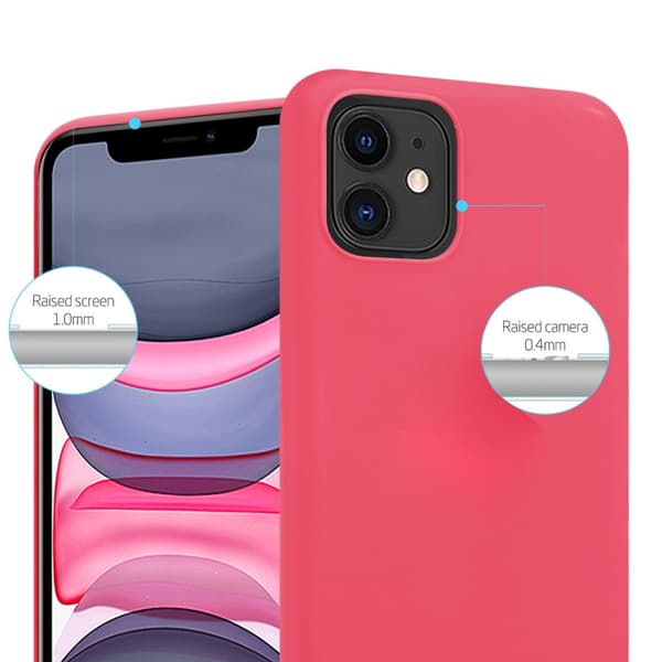 iPhone 11 Skal Fodral Case Cover Mobilskydd av flexibelt TPU-silikon