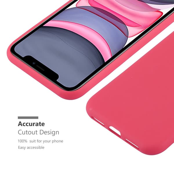 iPhone 11 Skal Fodral Case Cover Mobilskydd av flexibelt TPU-silikon