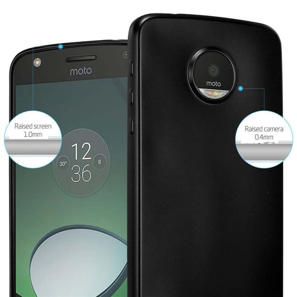 Deksel til Motorola MOTO Z PLAY Beskyttelsesdeksel laget av fleksibelt TPU-silikon