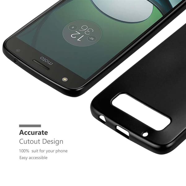 Deksel til Motorola MOTO Z PLAY Beskyttelsesdeksel laget av fleksibelt TPU-silikon