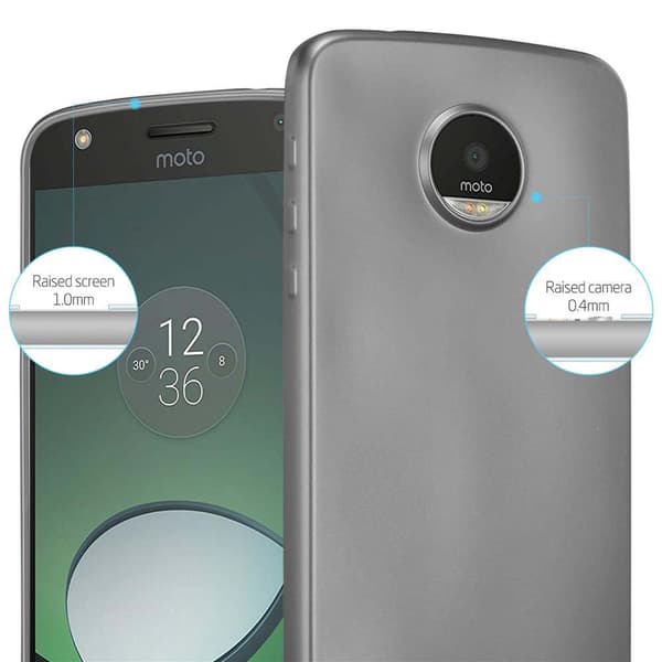 Deksel til Motorola MOTO Z PLAY Beskyttelsesdeksel laget av fleksibelt TPU-silikon