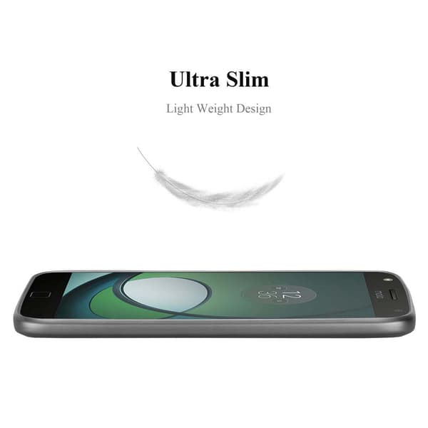 Deksel til Motorola MOTO Z PLAY Beskyttelsesdeksel laget av fleksibelt TPU-silikon