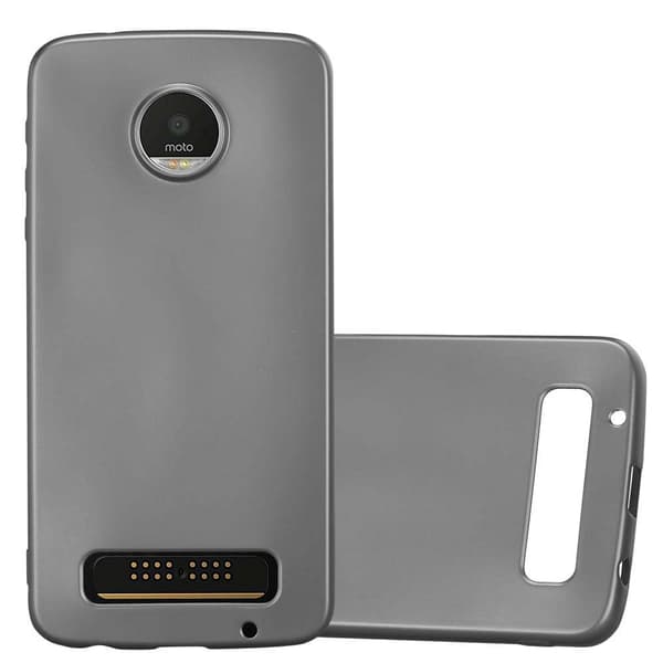 Deksel til Motorola MOTO Z PLAY Beskyttelsesdeksel laget av fleksibelt TPU-silikon