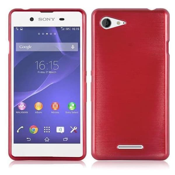 Sony Xperia E3 Skal Fodral Case Cover Skyddsfodral Fodral Mobilskydd av flexibelt TPU-silikon